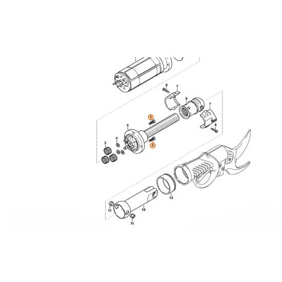 STIHL  Śruba M2,5x8 4861 951 9705